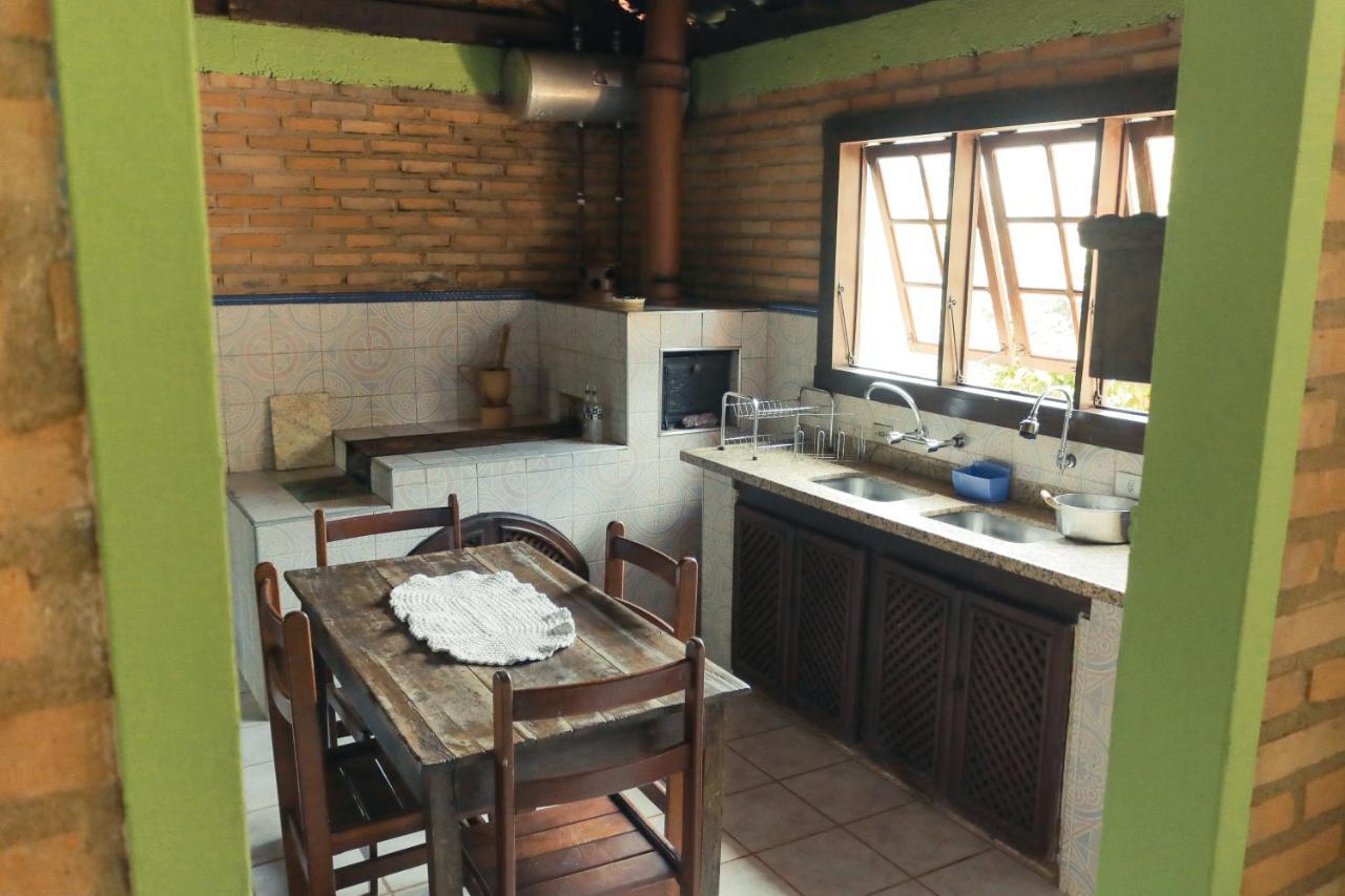 Em Tiradentes, Minas Gerais, Casa Tipica E Espacosa Em Terreno Arborizado Exterior foto